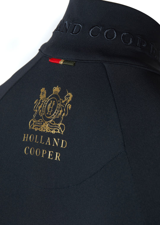 レディース乗馬用薄手トップス 長袖 ダークグレー Holland Cooper