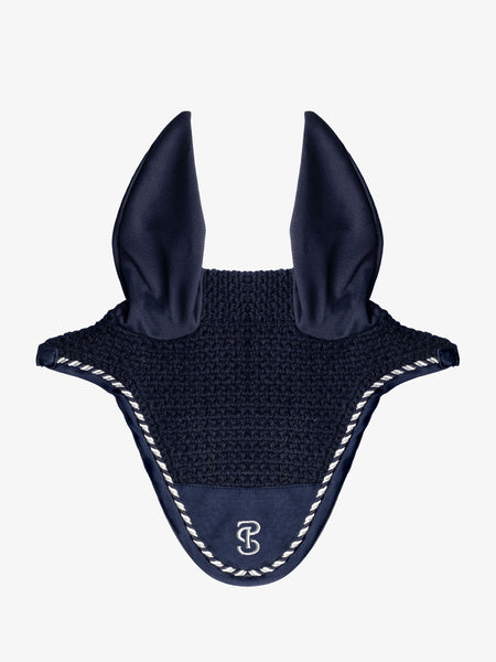 【3点セット】サテンキルト障害用ゼッケン&イヤーネット&肢巻 ネイビー Ps of Sweden