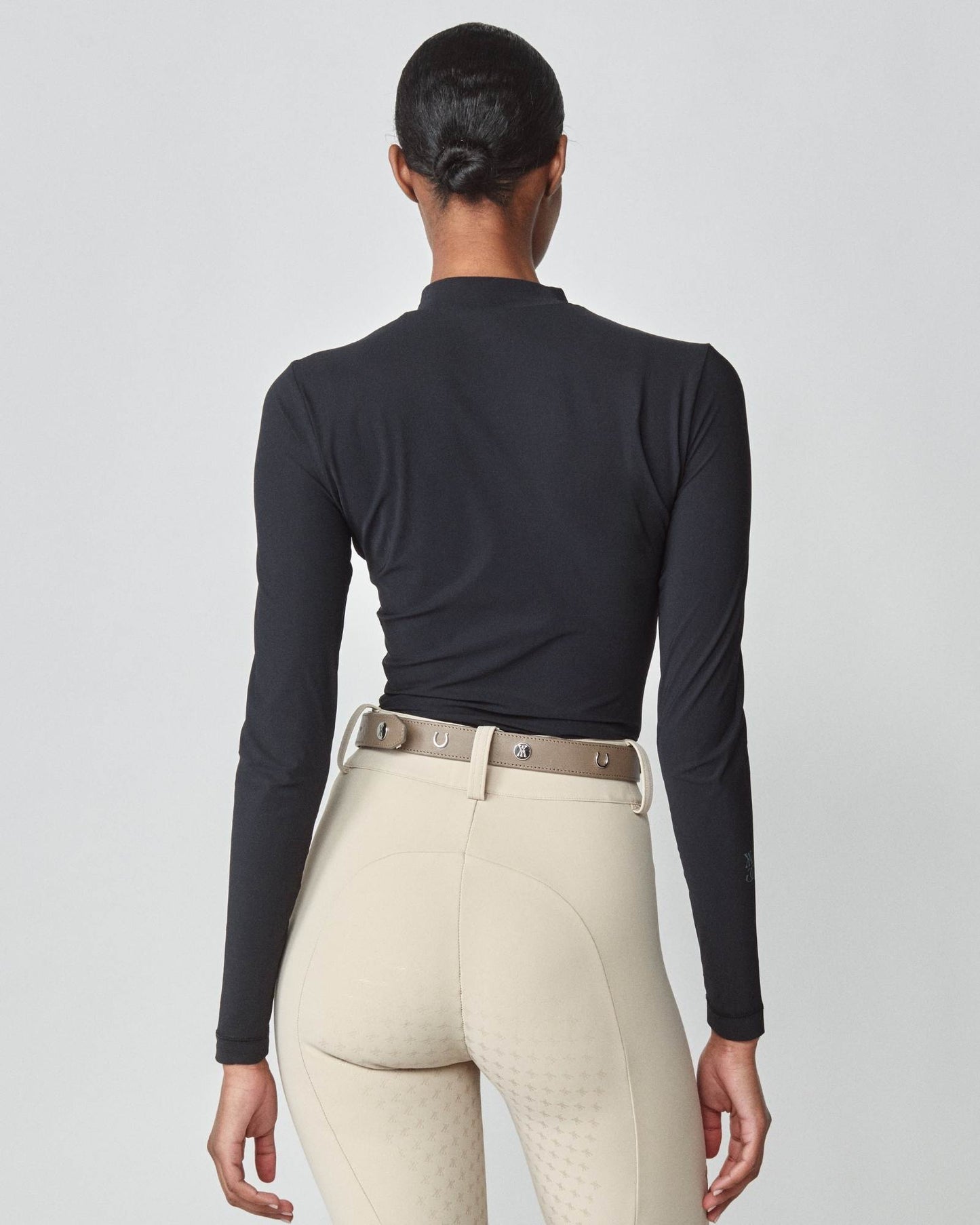 Women's Italian Leather Riding Belt Black/Brown/Taupe Yagya