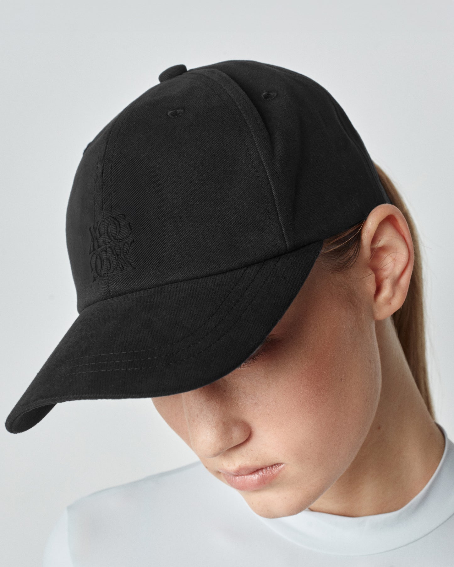 Logo Cap Premium Cotton 100% Black/Grey Yagya