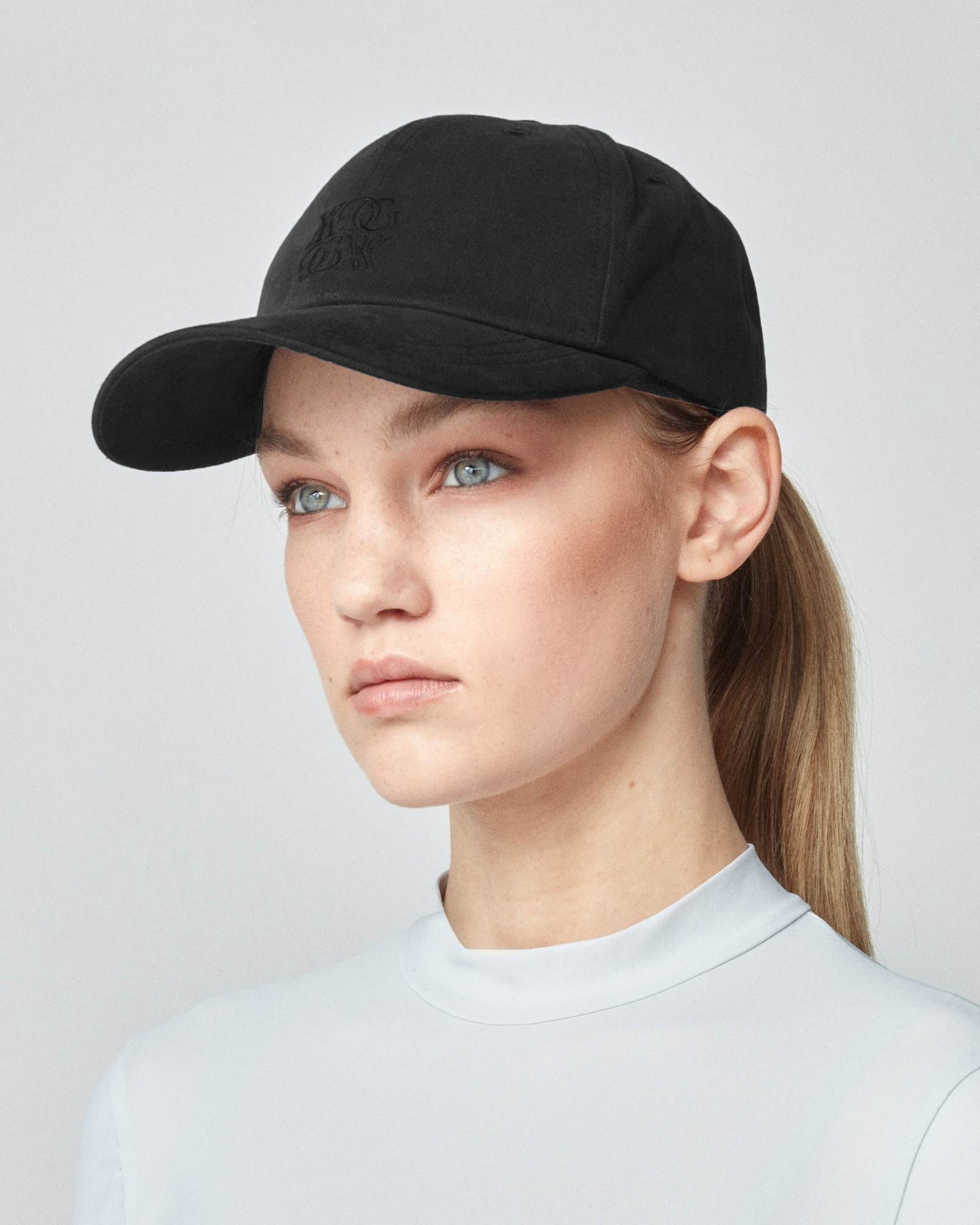Logo Cap Premium Cotton 100% Black/Grey Yagya
