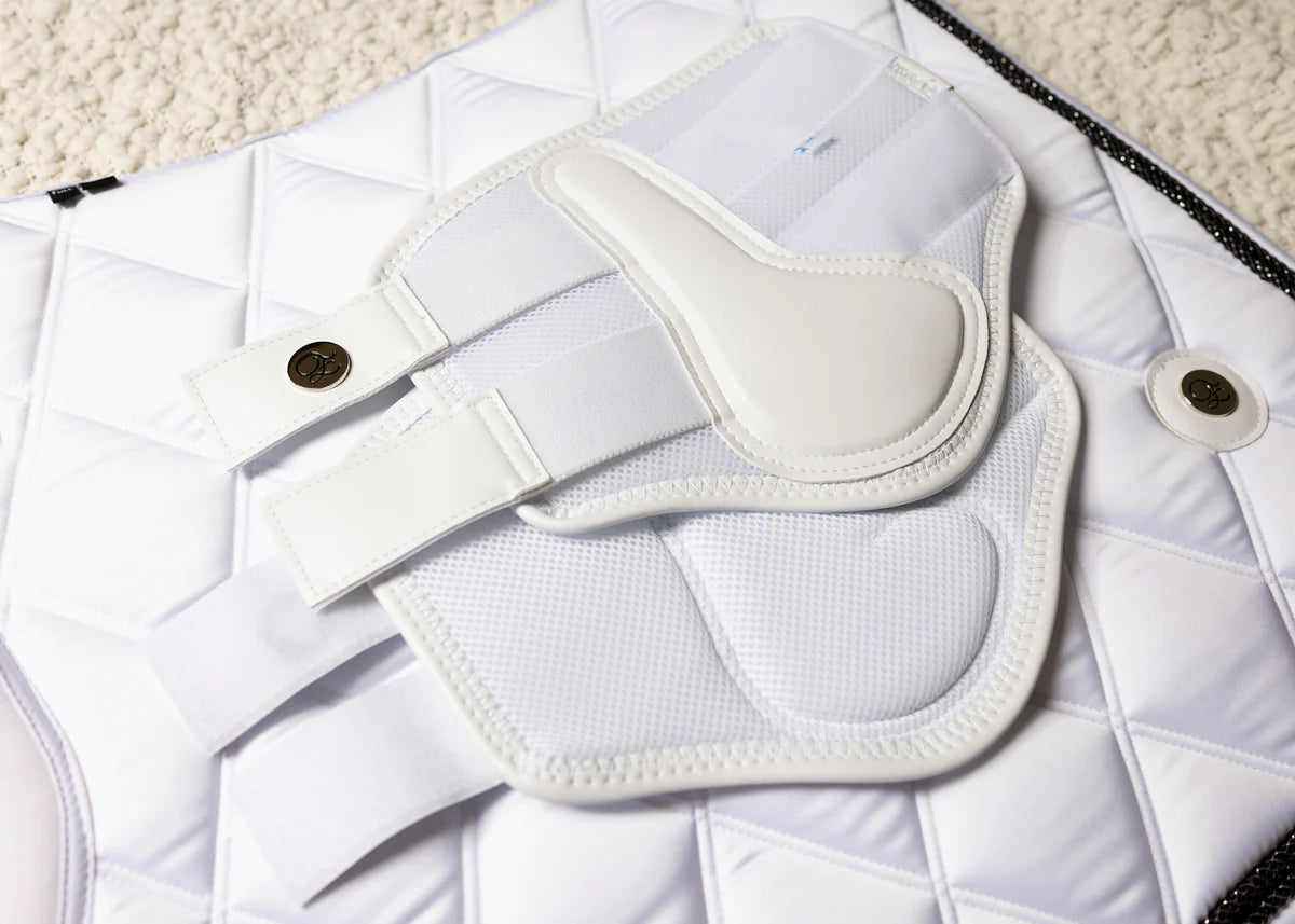 3Dエアメッシュプロテクター ホワイト Eloquence Equestrian