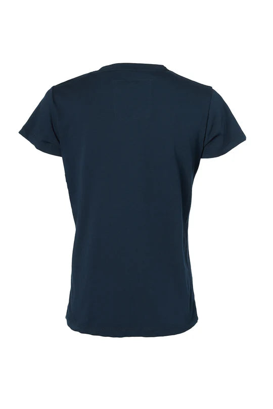100%コットンクルーネックTシャツ 半袖 レディース 3色 Holland Cooper