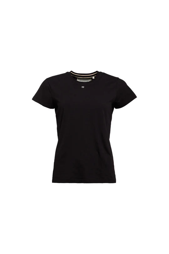 100%コットンクルーネックTシャツ 半袖 レディース 3色 Holland Cooper