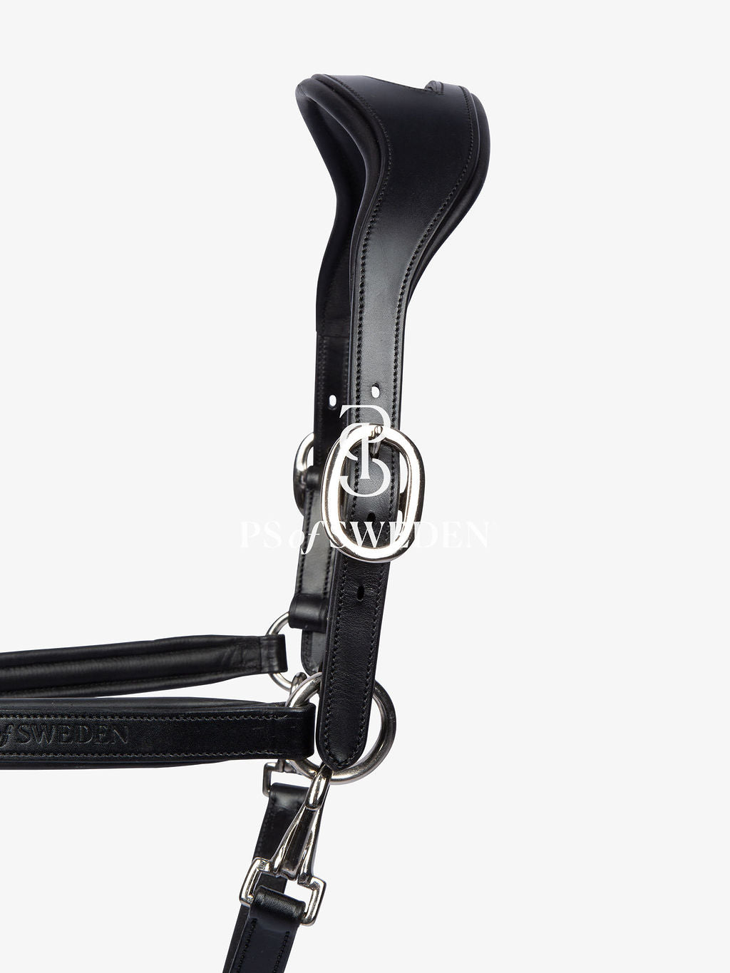 Premium Leather Rope No-Hook & Pull Handle Set Brown/Black PS of Sweden