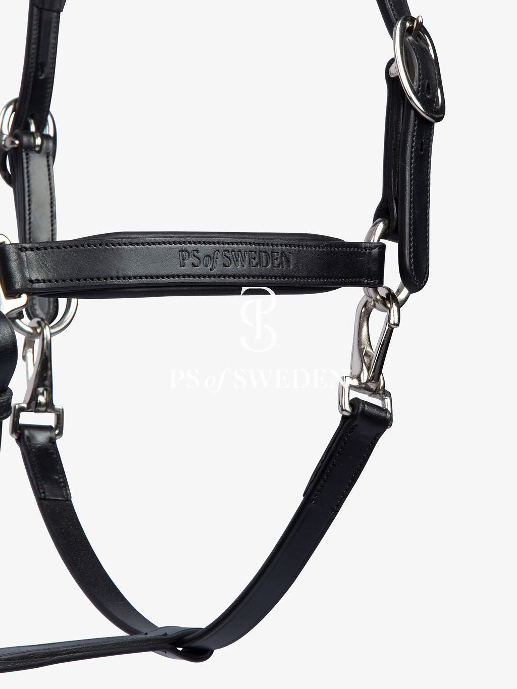 Premium Leather Rope No-Hook & Pull Handle Set Brown/Black PS of Sweden