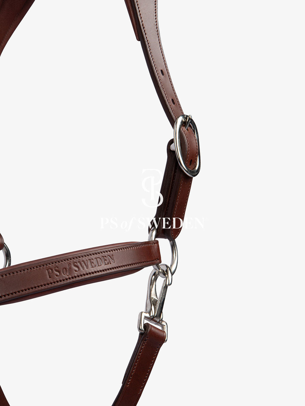 Premium Leather Rope No-Hook & Pull Handle Set Brown/Black PS of Sweden