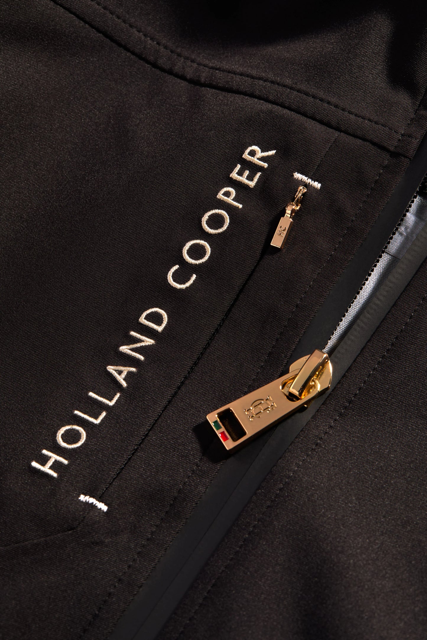 完全防水プロレインジャケット ブラック レディース Holland Cooper