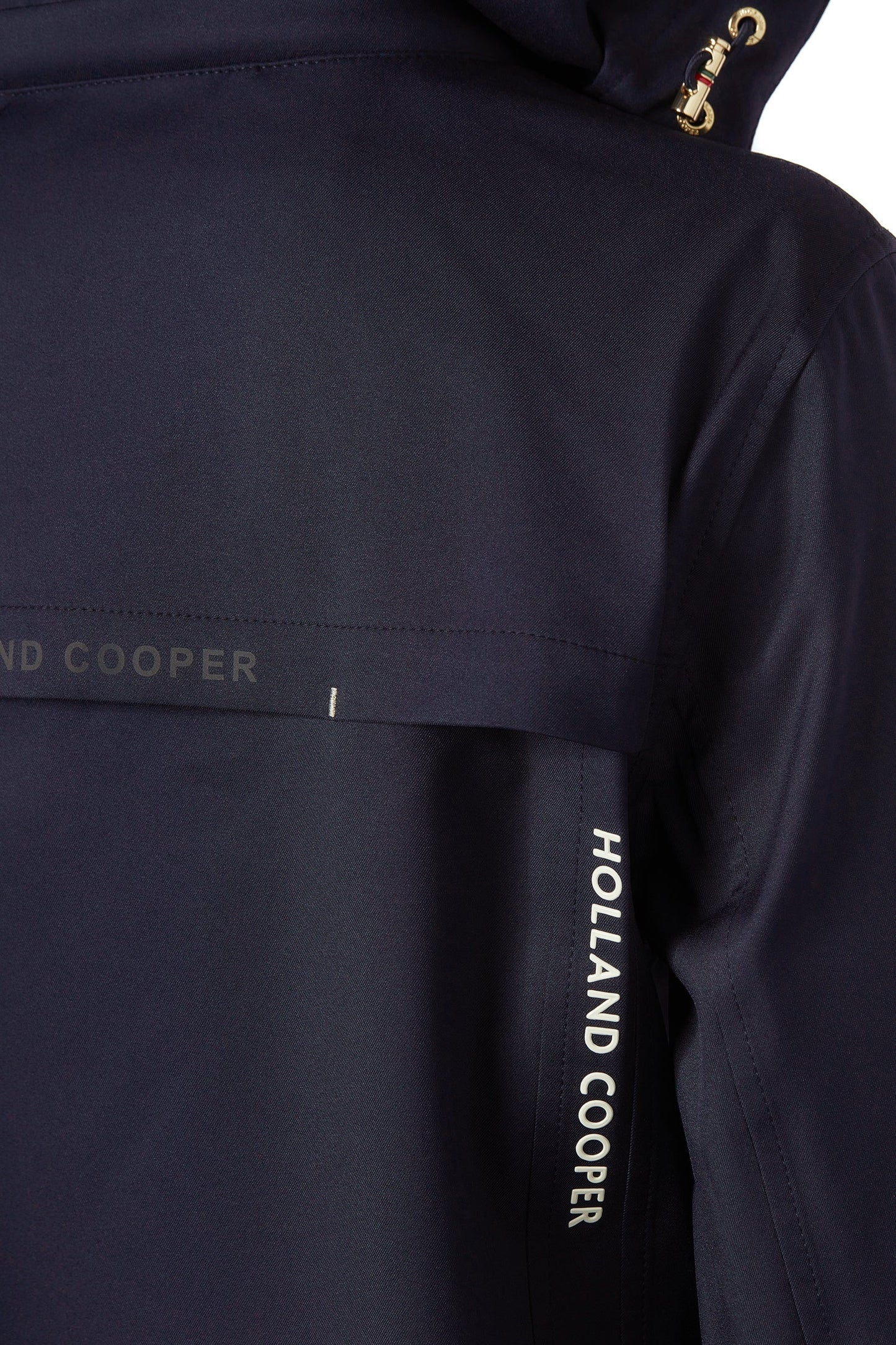 Holland Cooper Fully Waterproof Pro Rain Jacket Navy Women's