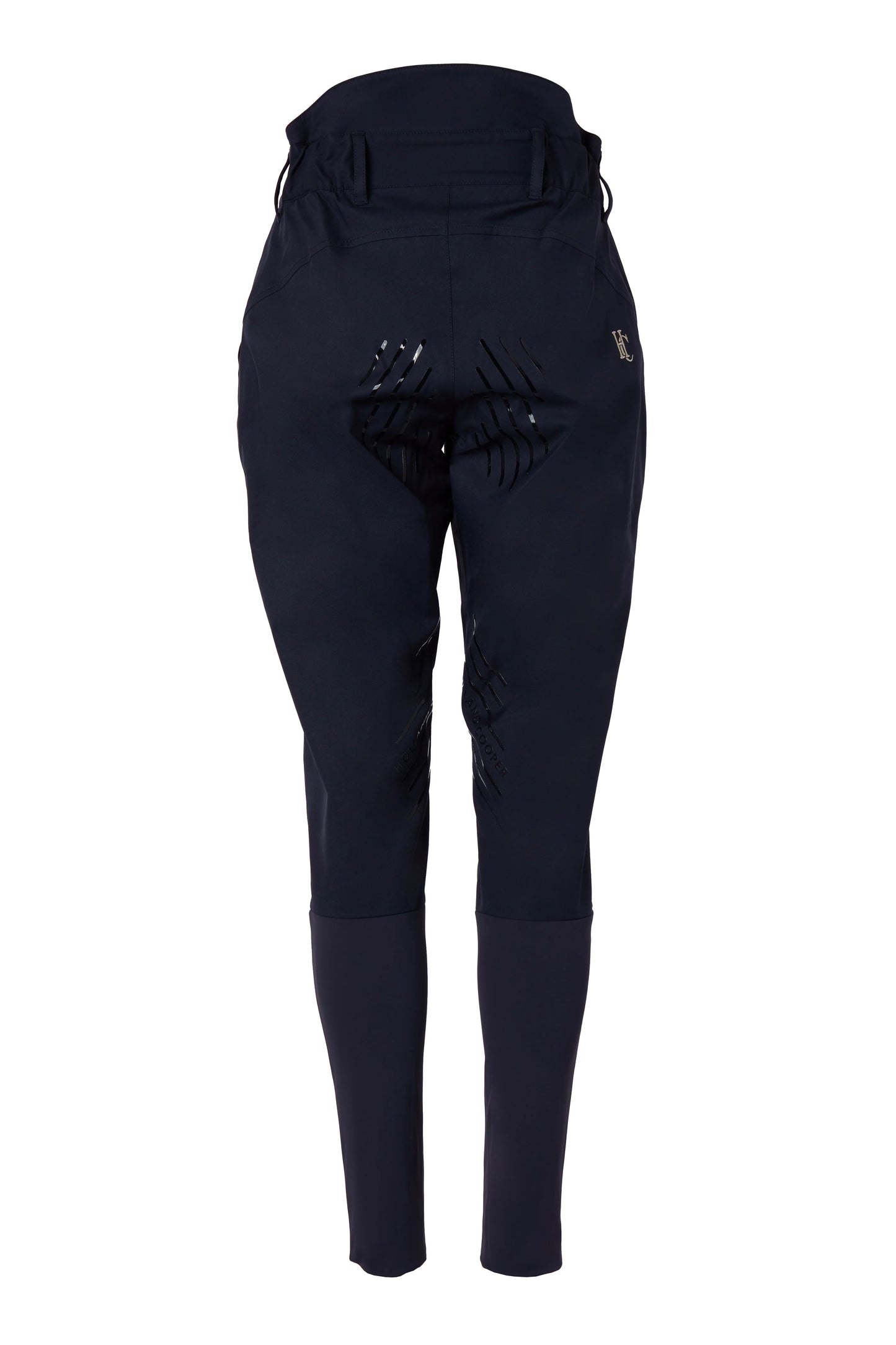 【即日配送】乗馬用防水レインキュロット フルグリップ ネイビー Holland Cooper