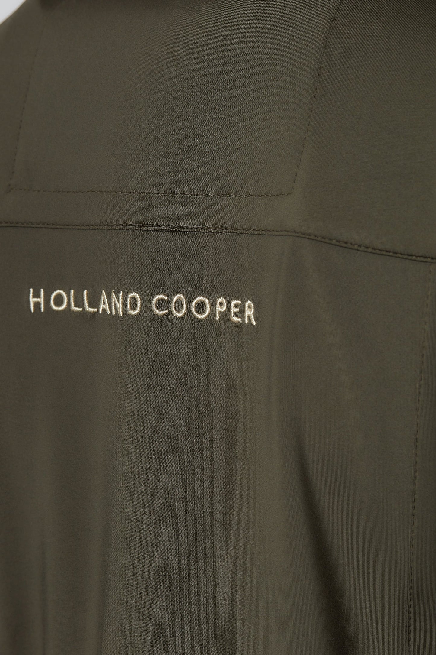 フード付きライディングシェルジャケット ネイビー/カーキ レディース Holland Cooper