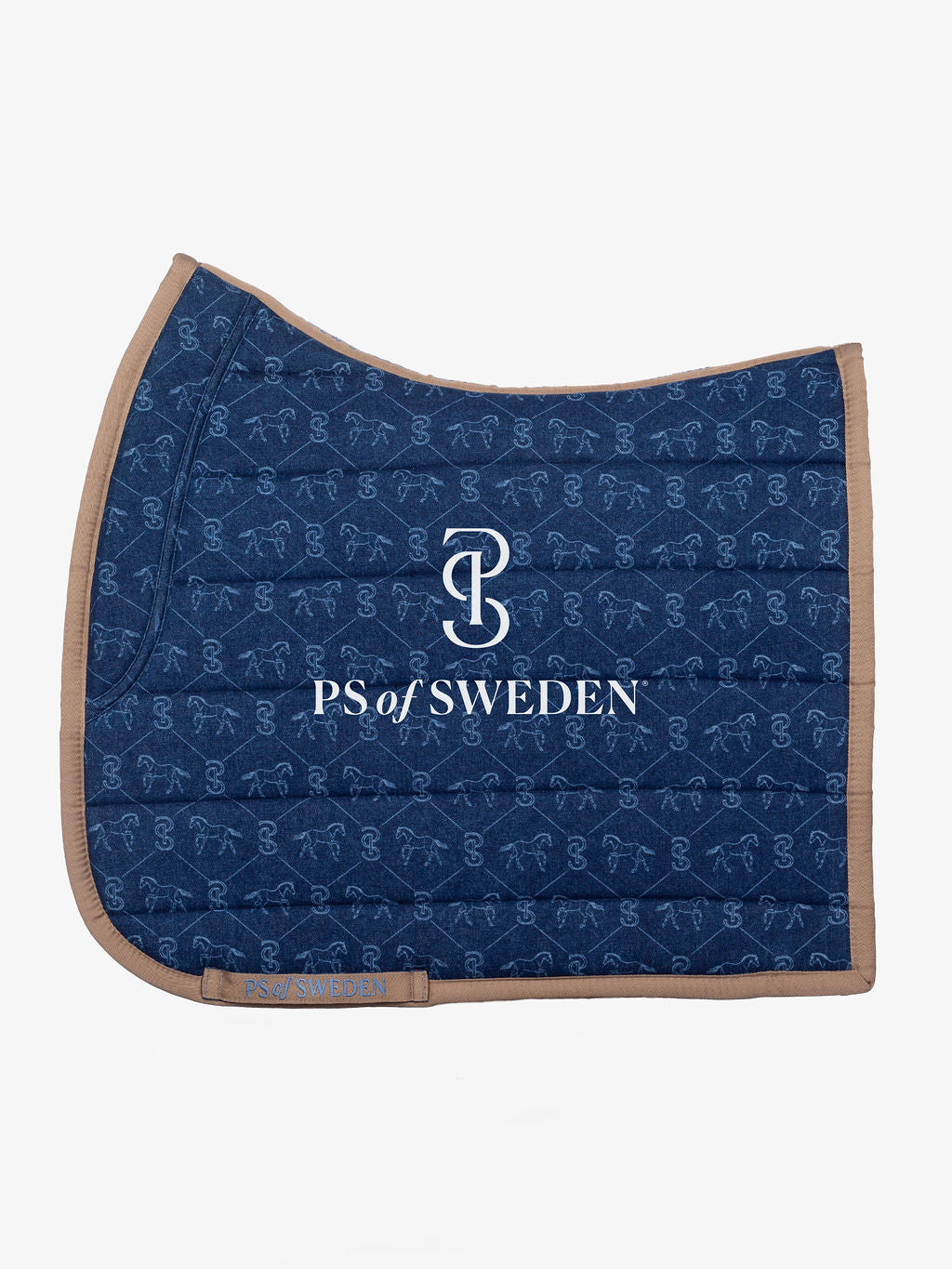 【限定】デニムゼッケン 障害/馬場 アナトミカル構造 Ps of Sweden 馬柄