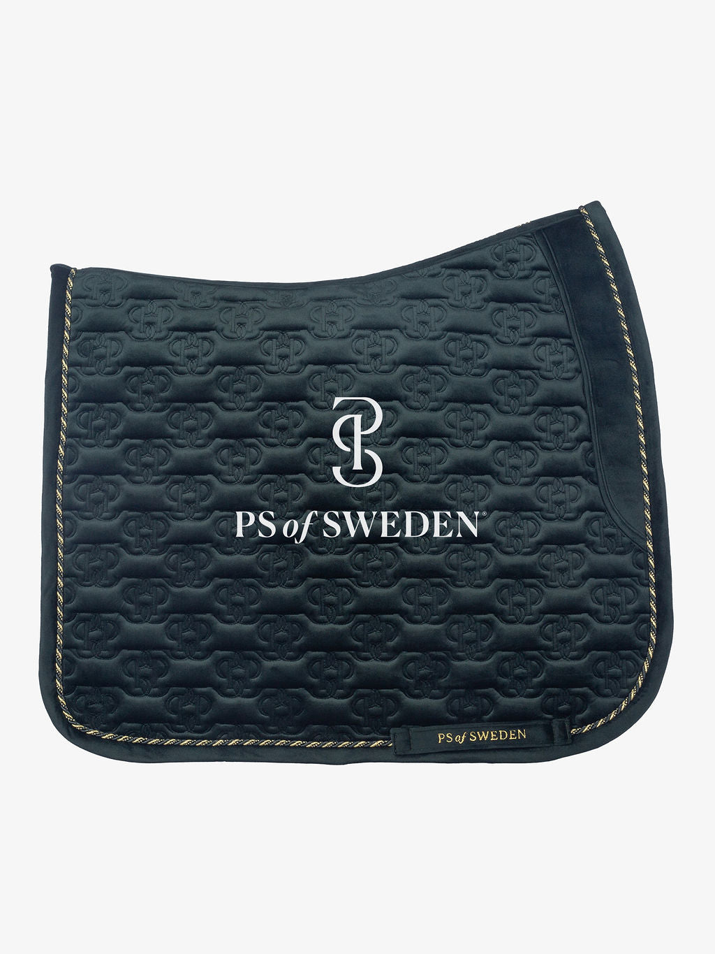 【2点セット】馬場用ゼッケン&イヤーネット ベルベットキルティング アナトミカル構造 4色 Ps of Sweden