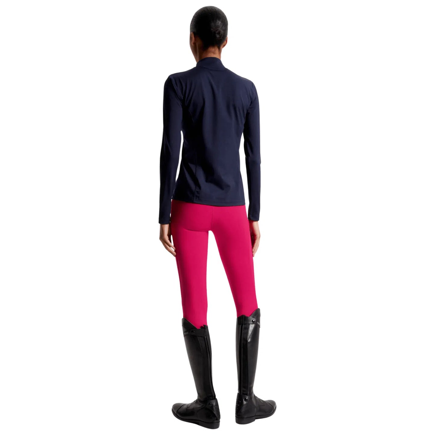 UVカット4wayストレッチトップス ハイネック レディース 長袖 Tommy Hilfiger Equestrian