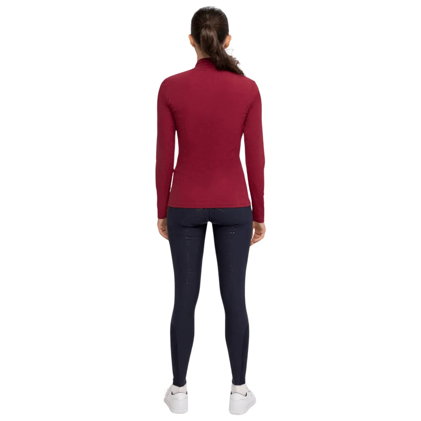 UVカット4wayストレッチトップス ハイネック レディース 長袖 Tommy Hilfiger Equestrian