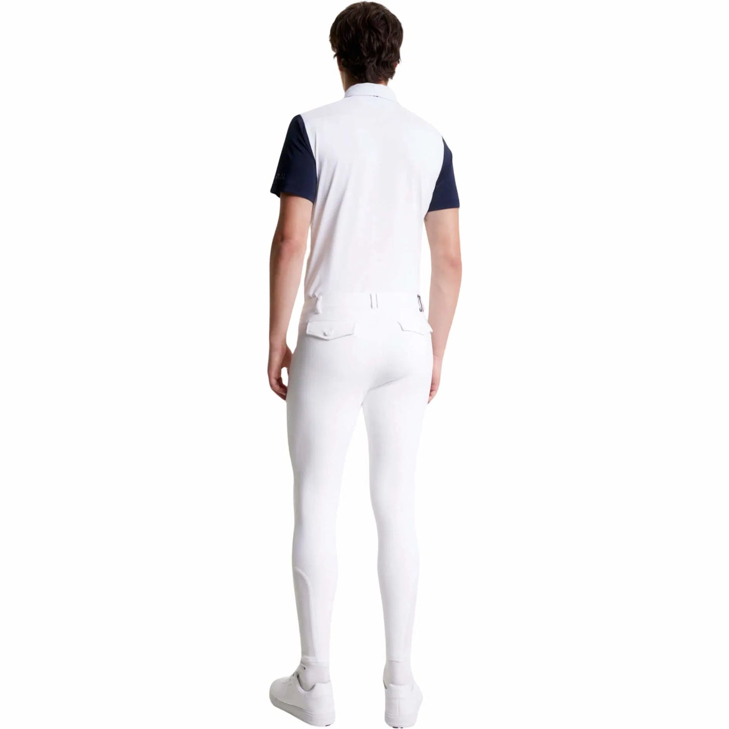 メンズ撥水4way乗馬用キュロット ニーグリップ ネイビー/ホワイト Tommy Hilfiger Equestrian
