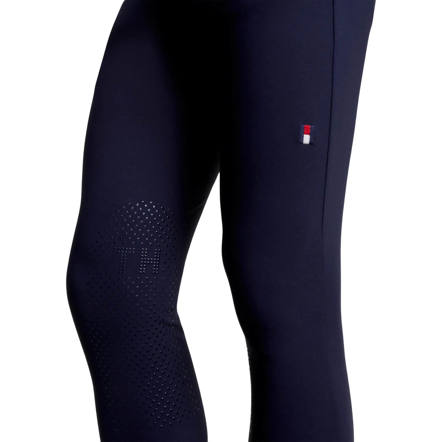 メンズ撥水4way乗馬用キュロット ニーグリップ ネイビー/ホワイト Tommy Hilfiger Equestrian
