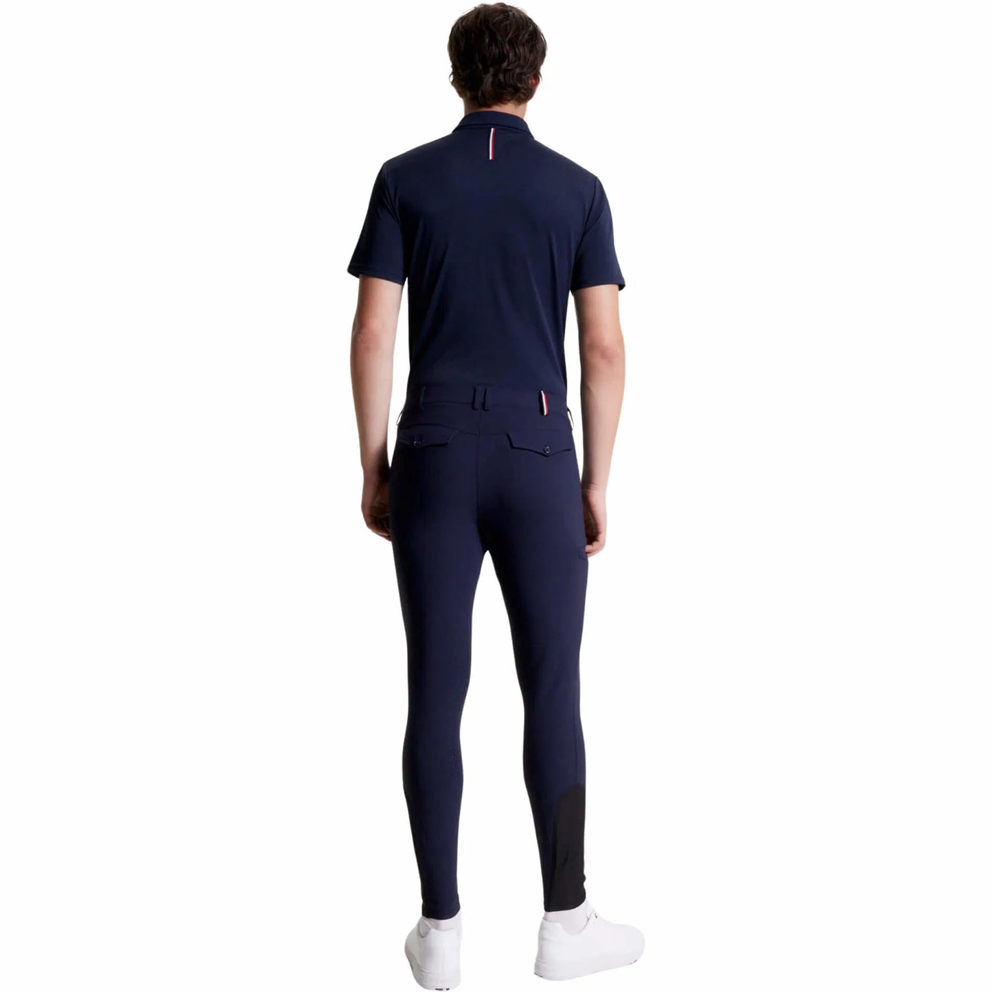 メンズ撥水4way乗馬用キュロット ニーグリップ ネイビー/ホワイト Tommy Hilfiger Equestrian
