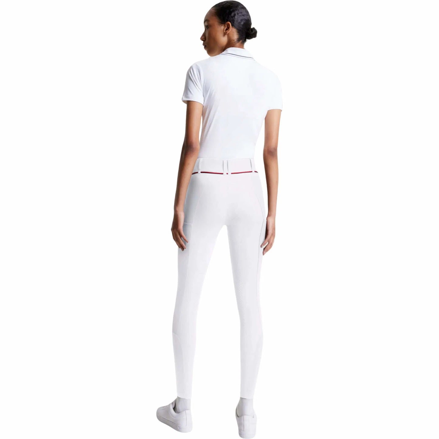 撥水パワーストレッチキュロット ニーグリップ オールシーズン ネイビー/ホワイト Tommy Hilfiger Equestrian