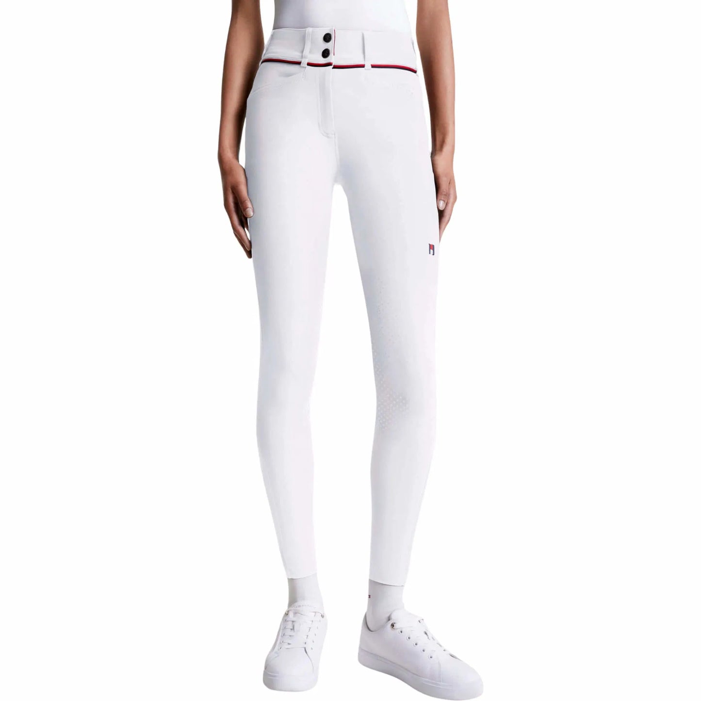 撥水パワーストレッチキュロット ニーグリップ オールシーズン ネイビー/ホワイト Tommy Hilfiger Equestrian