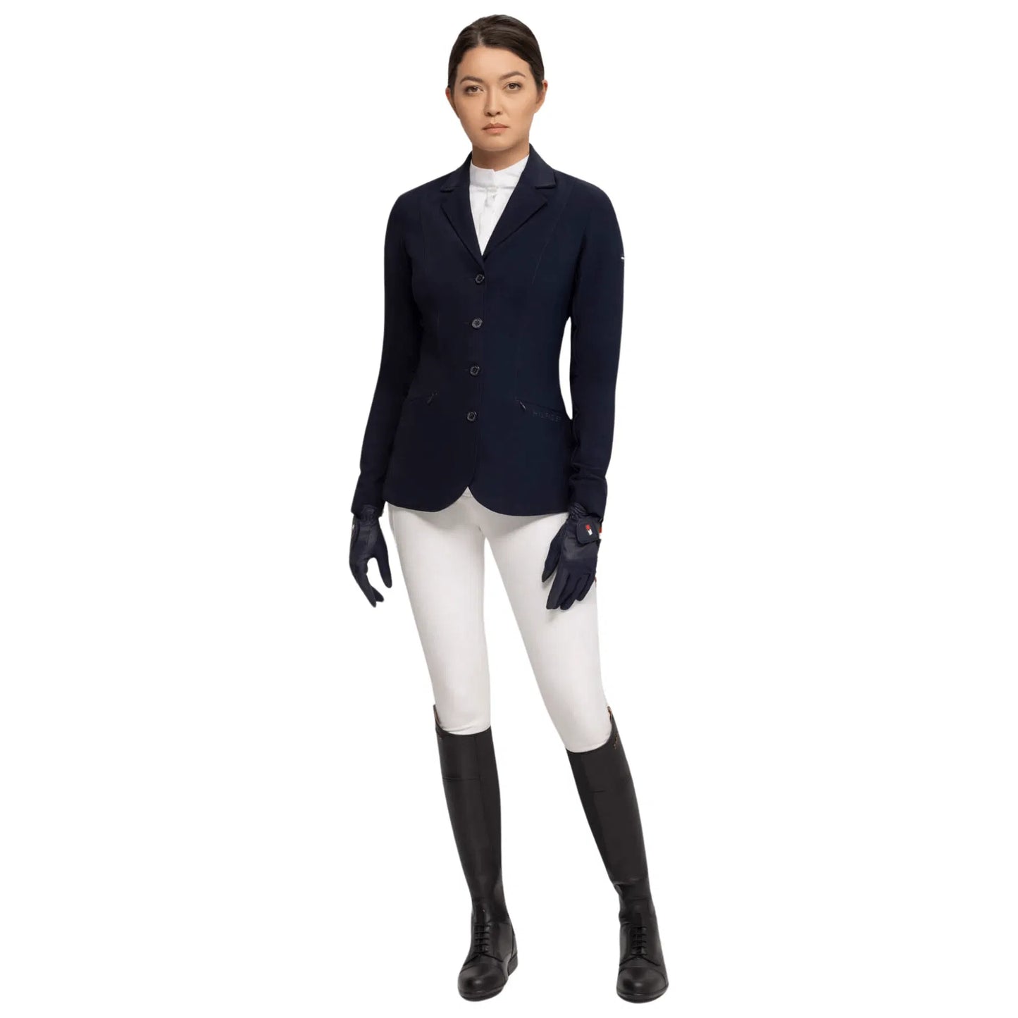 4wayストレッチショージャケット 防風・撥水加工 UVカット ネイビー Tommy Hilfiger equestrian