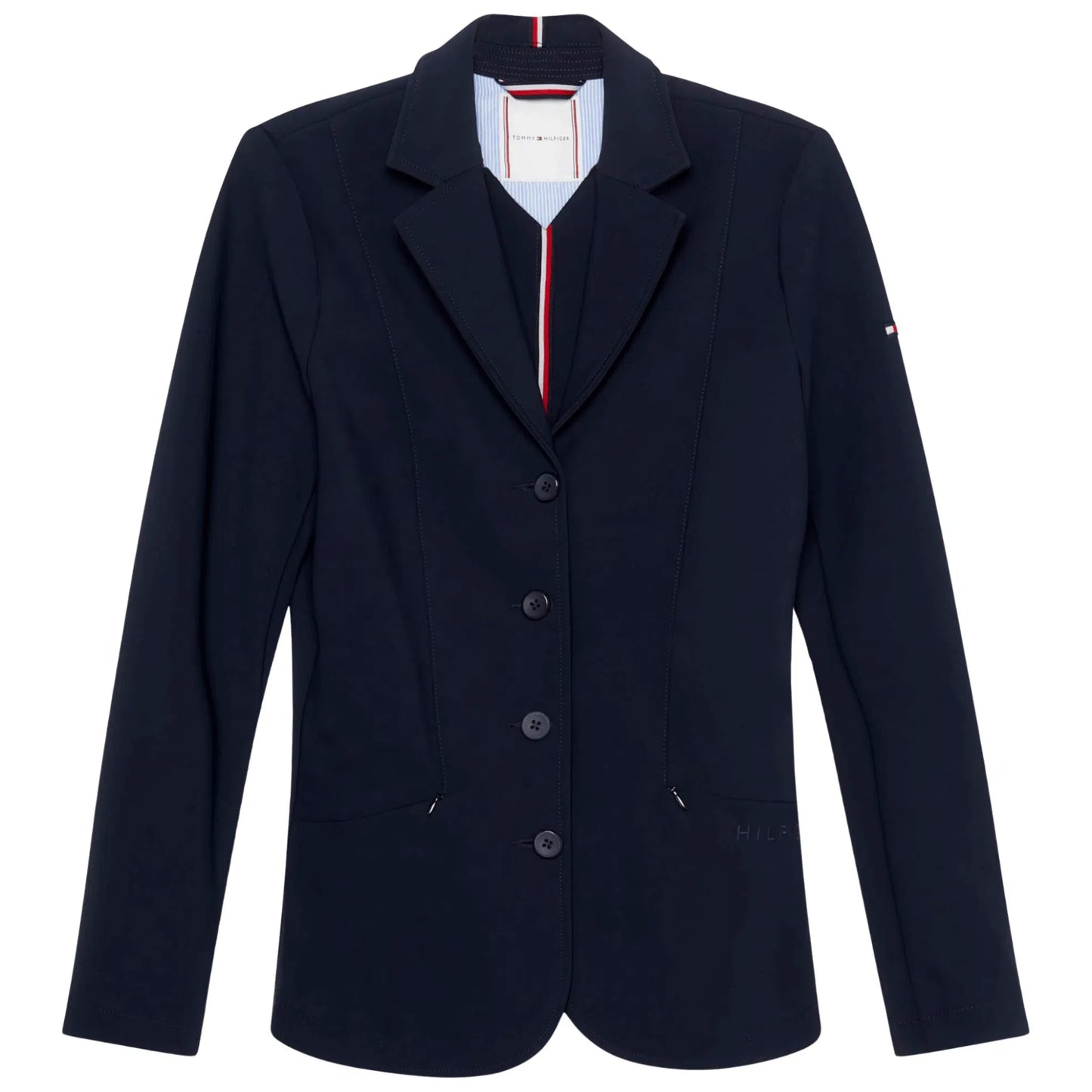 4wayストレッチショージャケット 防風・撥水加工 UVカット ネイビー Tommy Hilfiger equestrian