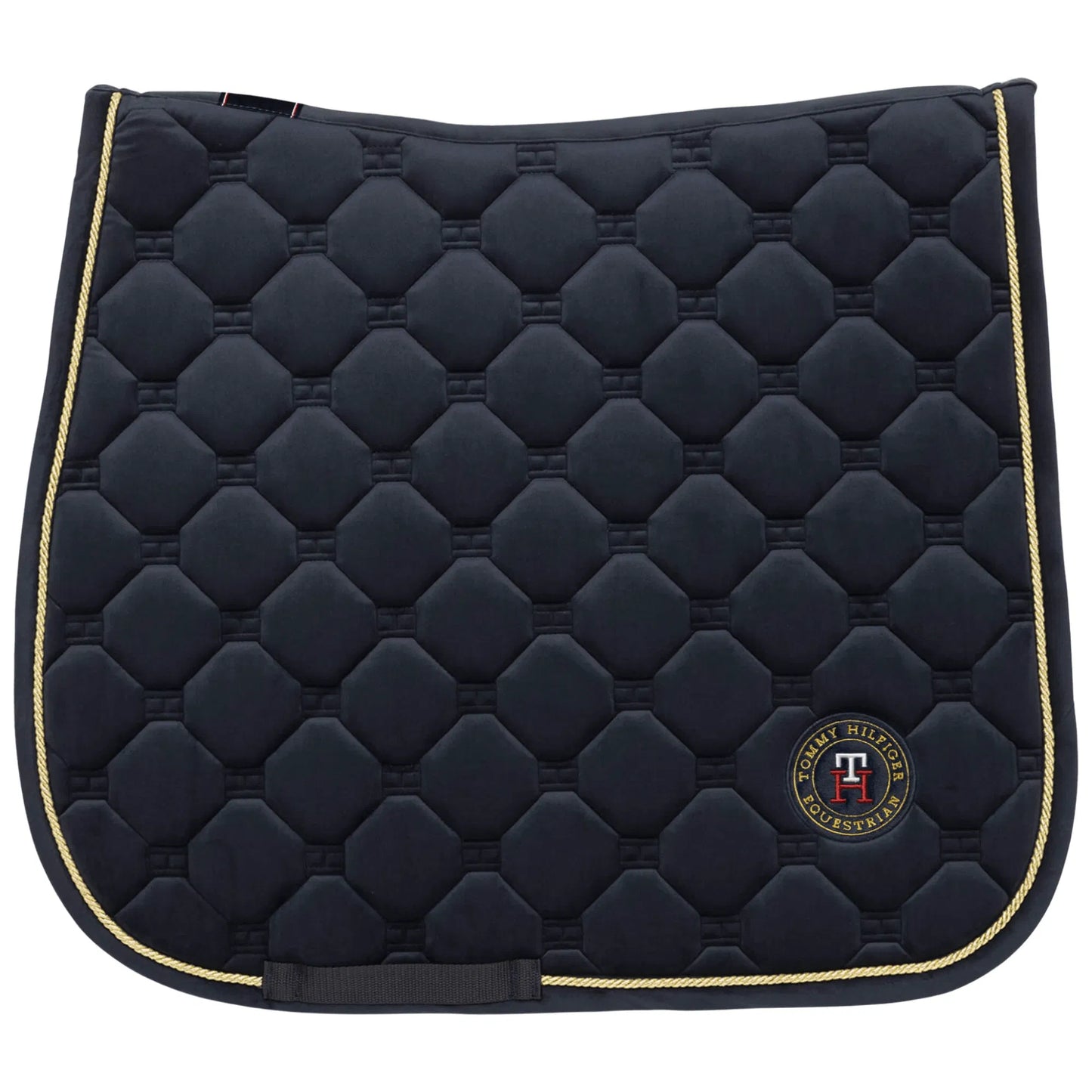 馬場用ベルベットキルティングゼッケン 速乾性ネイビー Tommy Hillfiger Equestrian