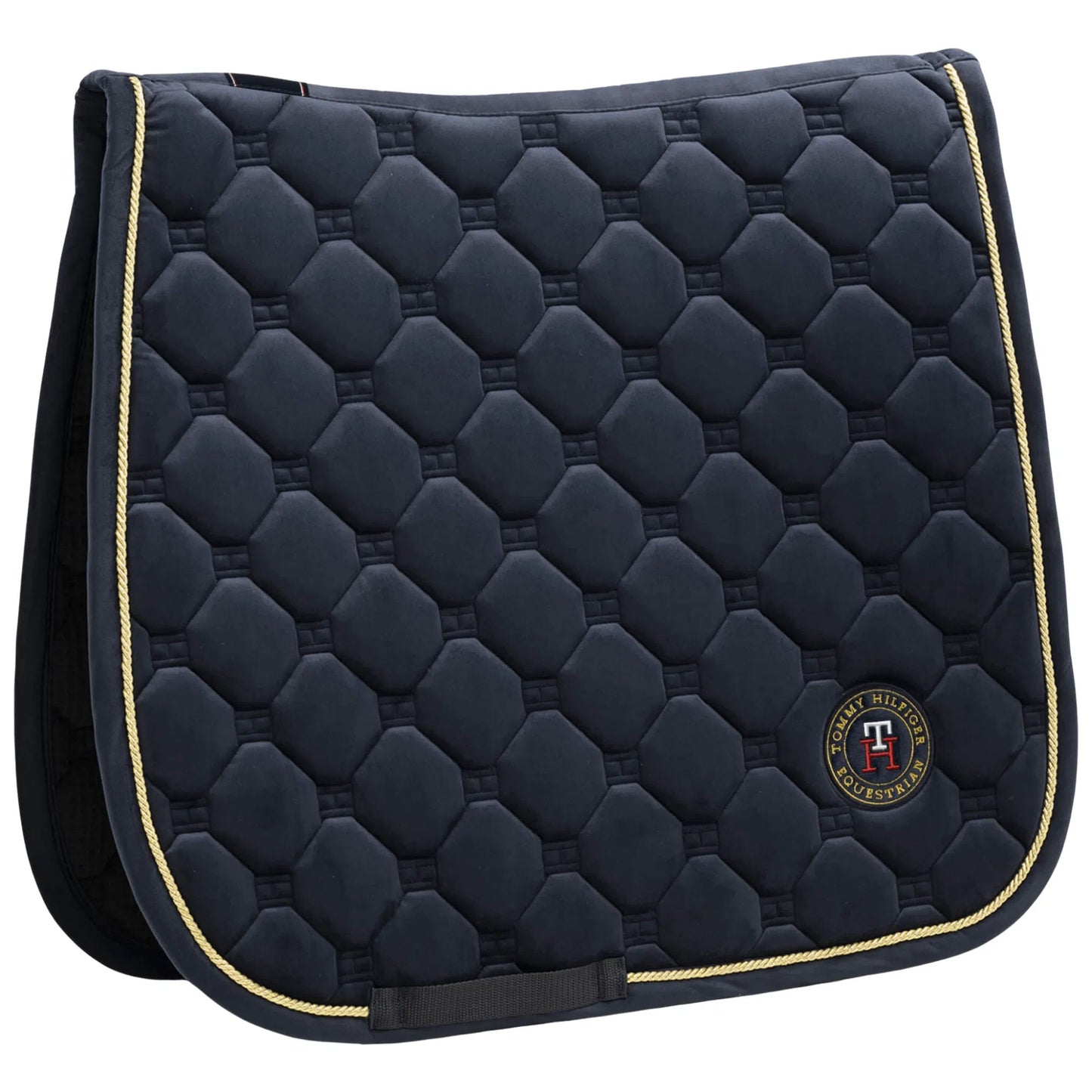 馬場用ベルベットキルティングゼッケン 速乾性ネイビー Tommy Hillfiger Equestrian