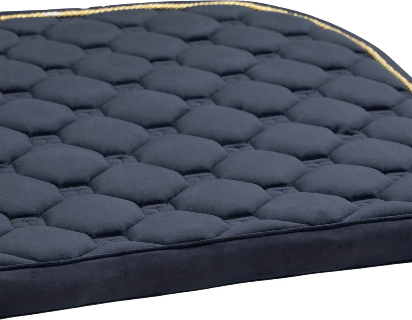 【セット】ベルベットキルティングゼッケン&イヤーネット 障害/馬場 速乾性 ネイビー Tommy Hillfiger Equestrian