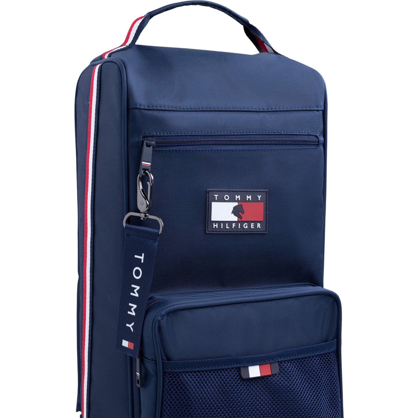 ブーツバッグ 裏地フェイクファー仕様 Tommy Hilfiger Equestrian