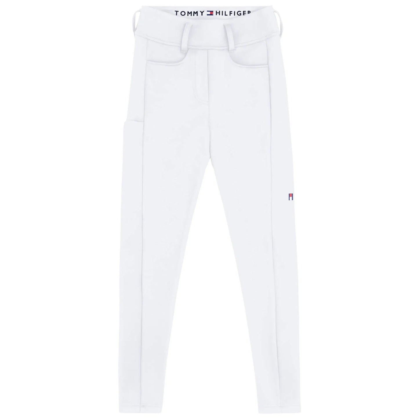 冬用裏起毛ストレッチレギンス フルグリップ ホワイト/ブラック/ネイビー/ルージュ Tommy Hilfiger Equestrian