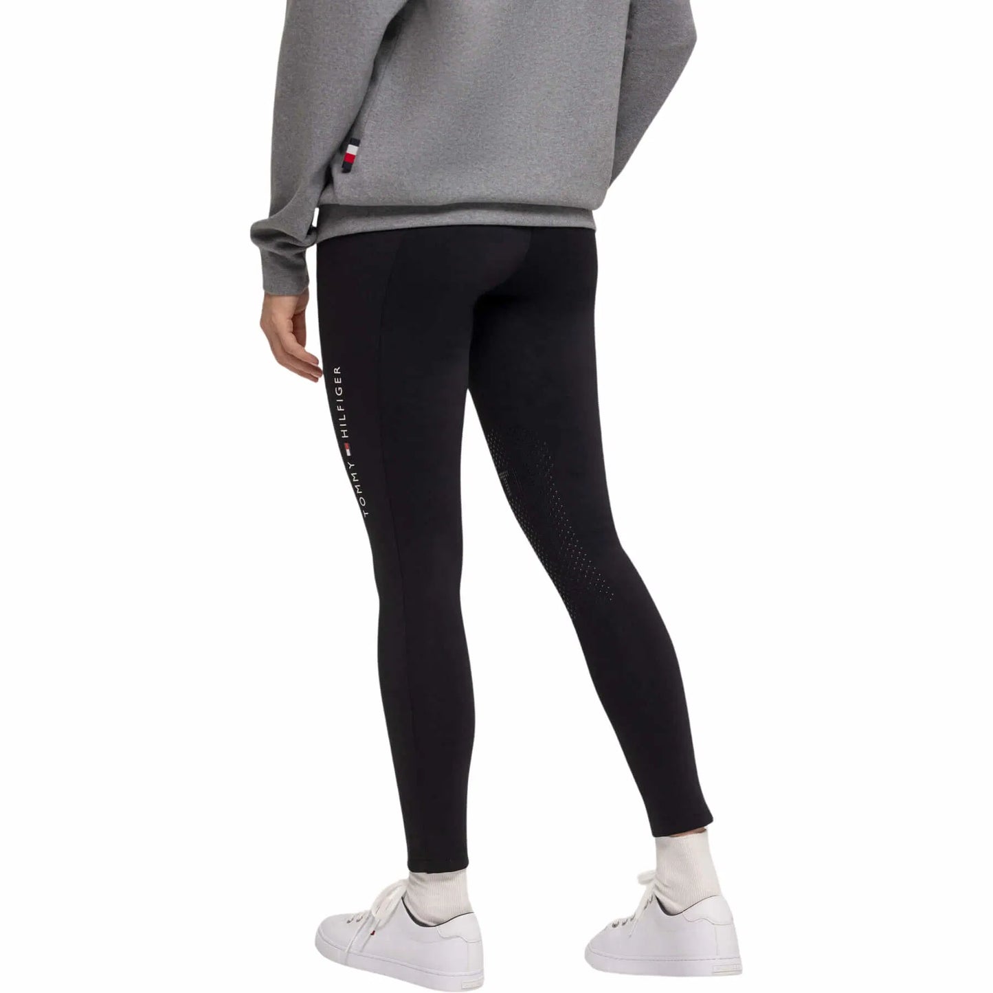 冬用裏起毛ストレッチレギンス フルグリップ ホワイト/ブラック/ネイビー/ルージュ Tommy Hilfiger Equestrian
