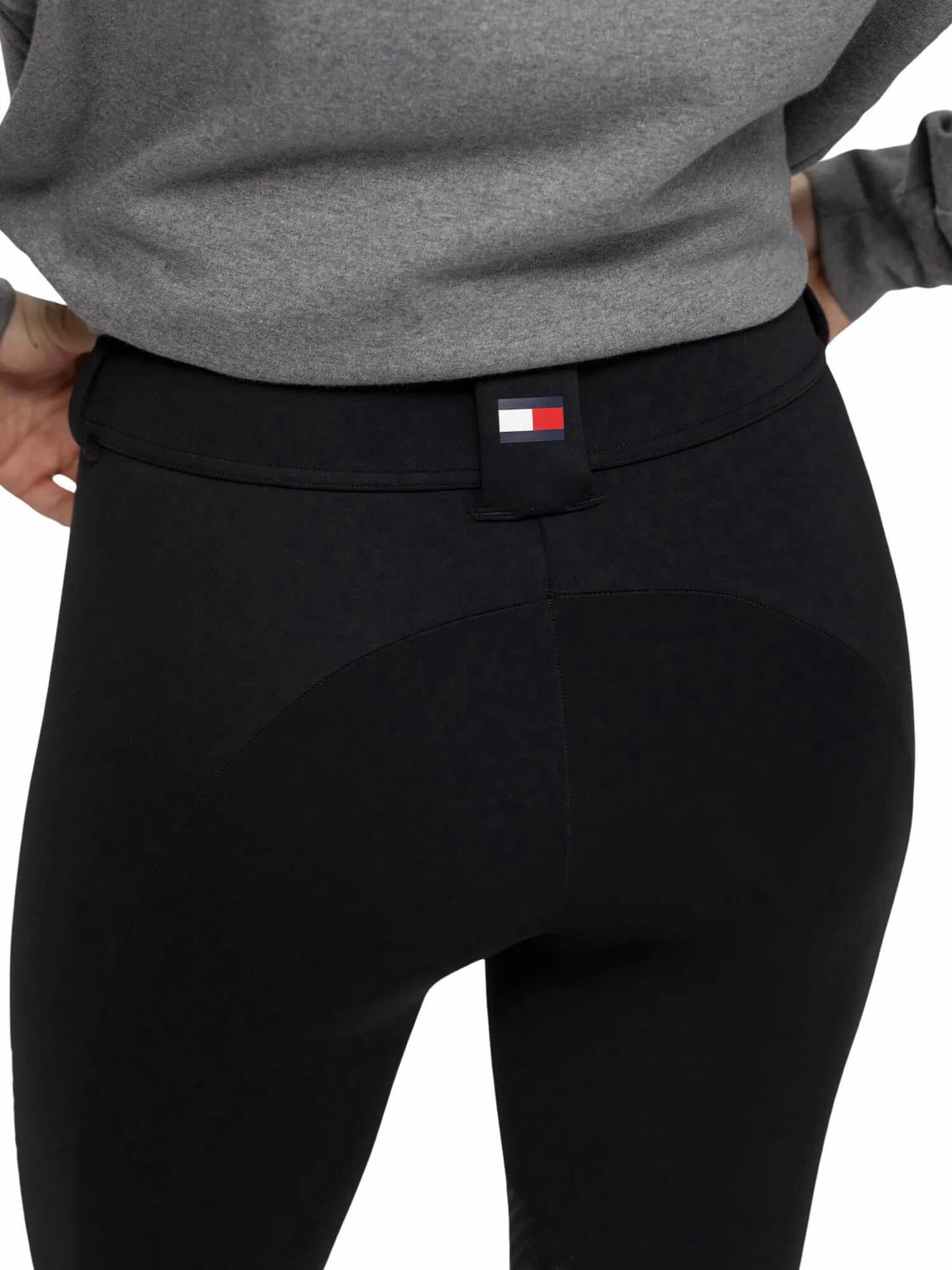 冬用裏起毛ストレッチレギンス フルグリップ ホワイト/ブラック/ネイビー/ルージュ Tommy Hilfiger Equestrian