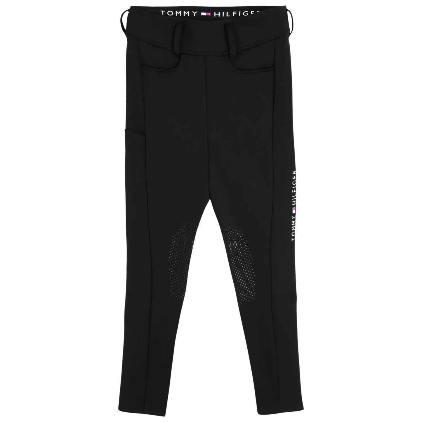 冬用裏起毛ストレッチレギンス フルグリップ ホワイト/ブラック/ネイビー/ルージュ Tommy Hilfiger Equestrian