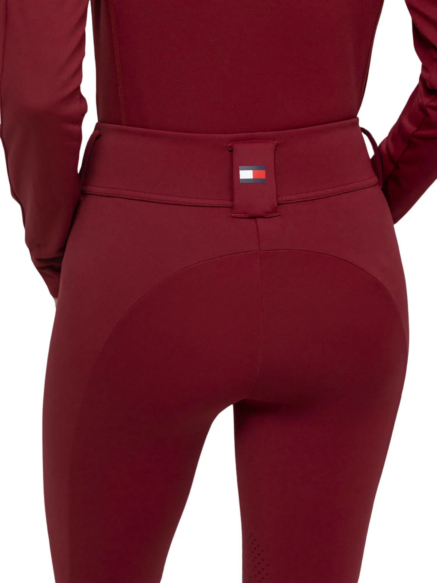 冬用裏起毛ストレッチレギンス フルグリップ ホワイト/ブラック/ネイビー/ルージュ Tommy Hilfiger Equestrian
