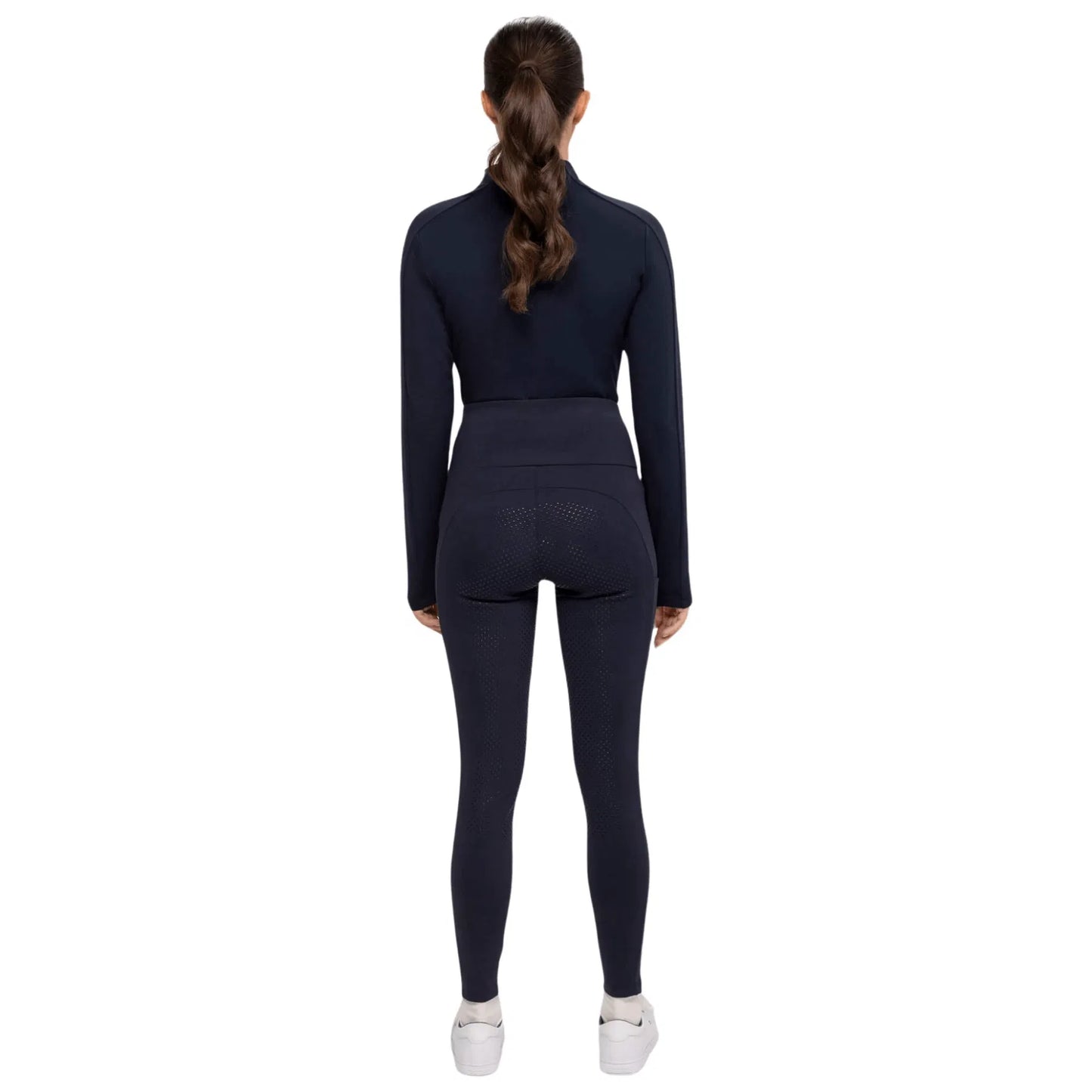 UVカット4wayストレッチトップス 速乾起毛素材 レディース 長袖 Tommy Hilfiger Equestrian