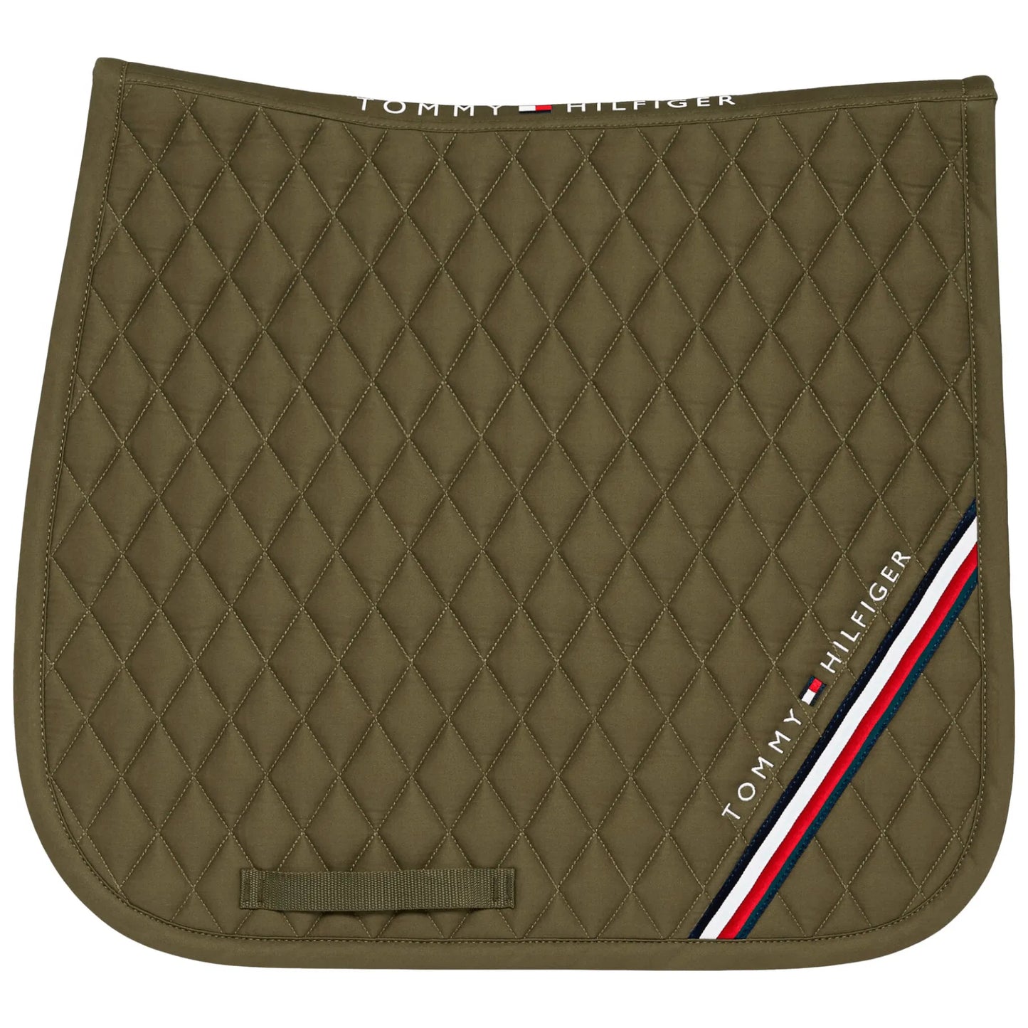 Tommy Hillfiger Equestrian Waffle Quilted Jumping Bib Navy/Rouge