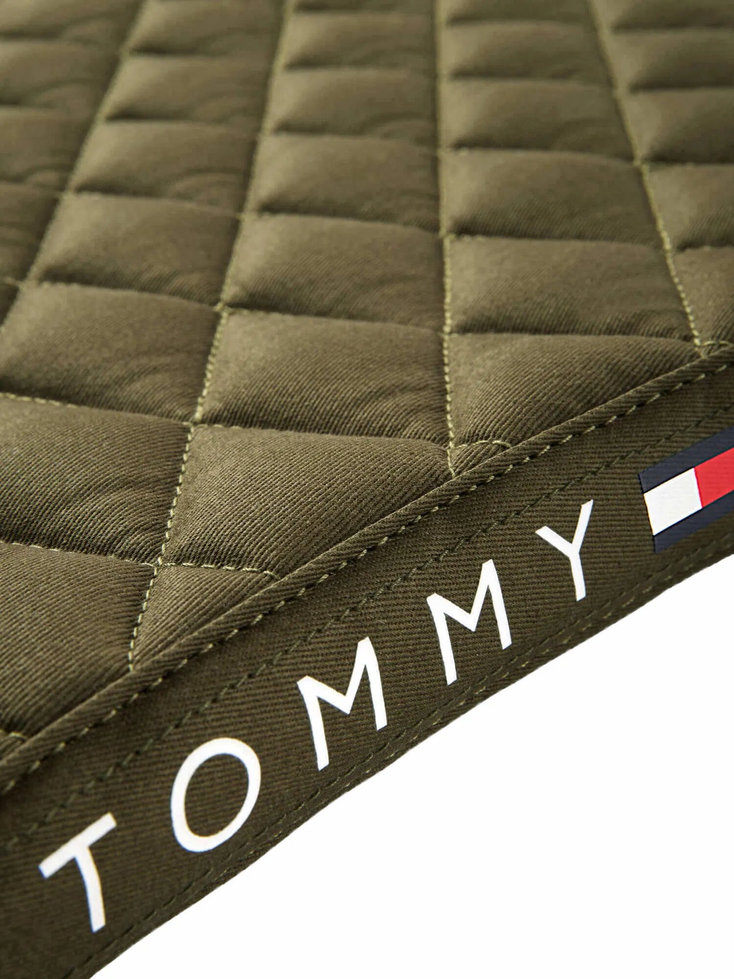 Tommy Hillfiger Equestrian Waffle Quilted Jumping Bib Navy/Rouge