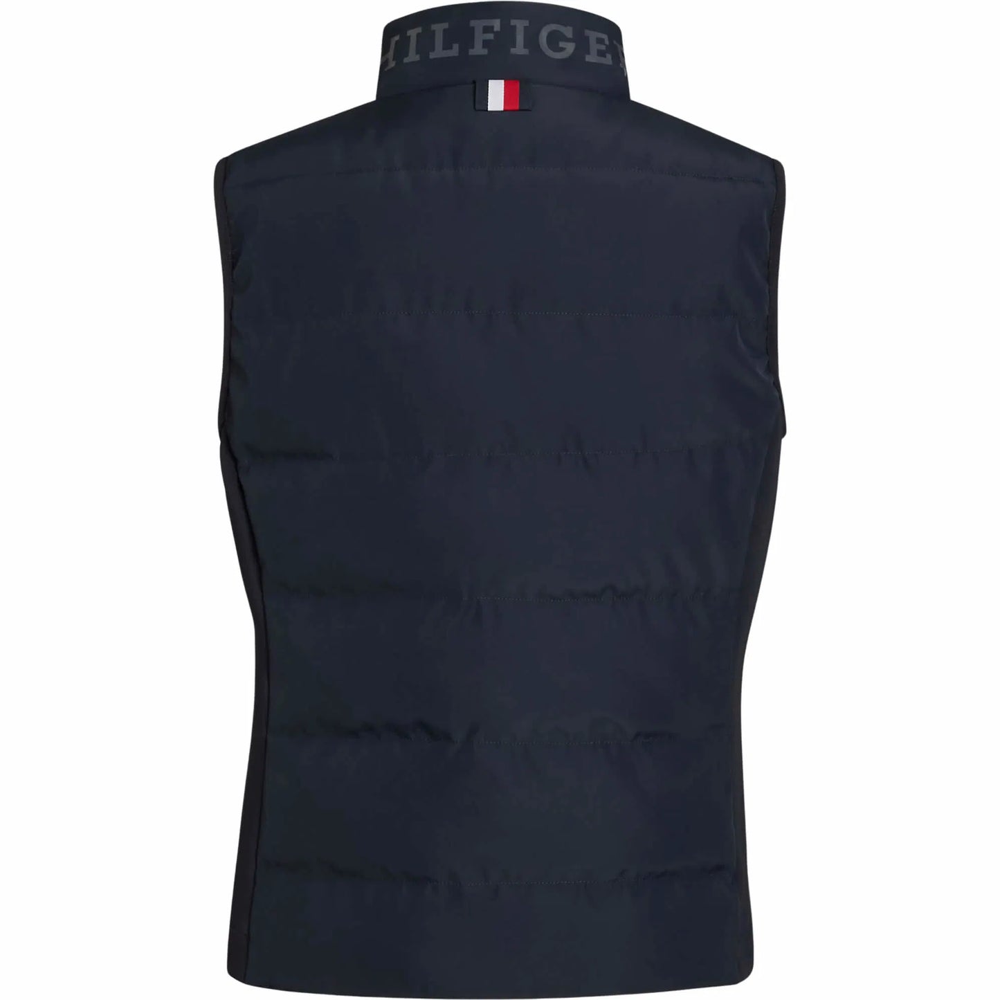 防風キルティングベスト 撥水加工 レディース ネイビー Tommy Hilfiger Equestrian