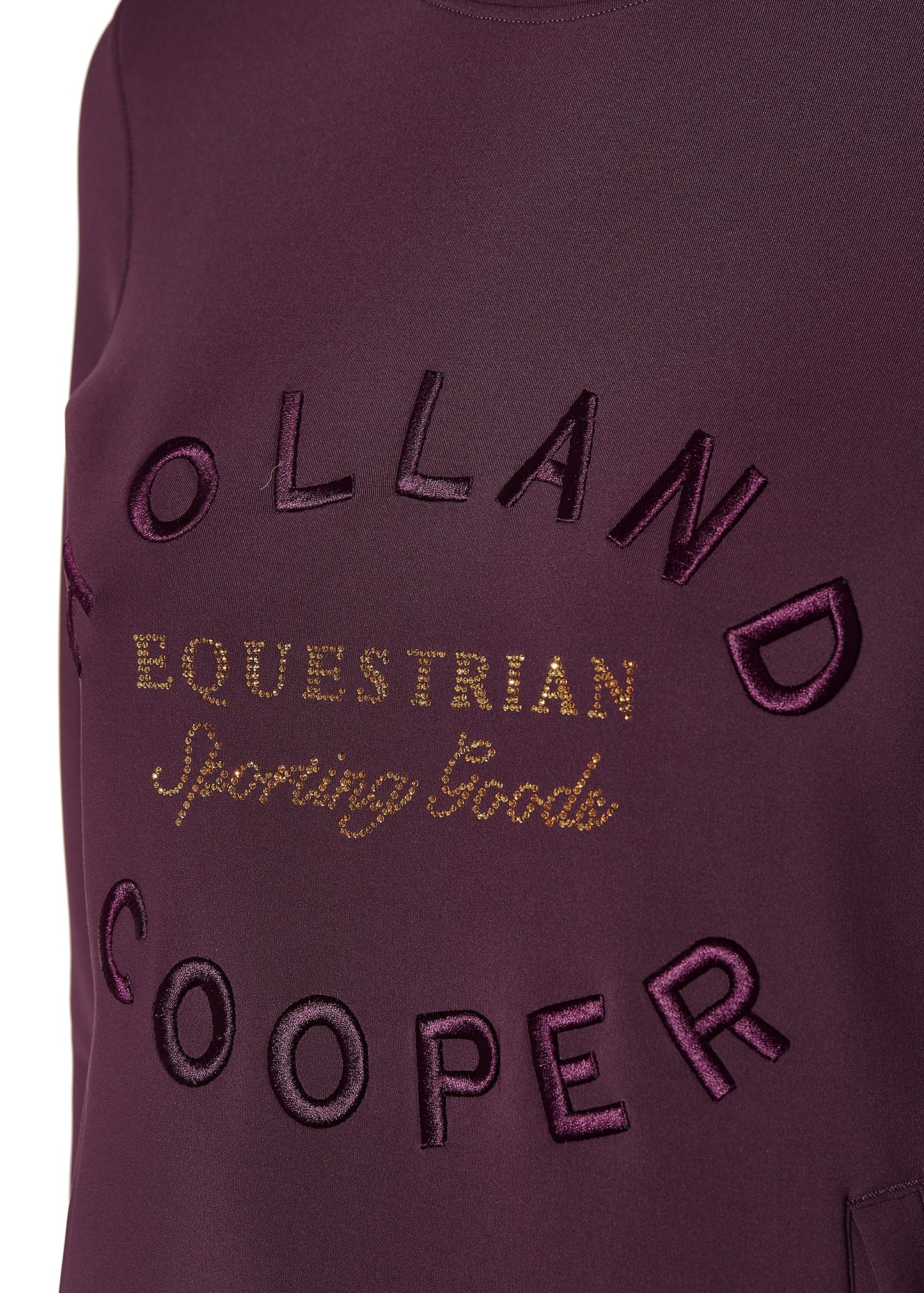 ソフトスウェットトップス ポケット付き 5色 Holland Cooper