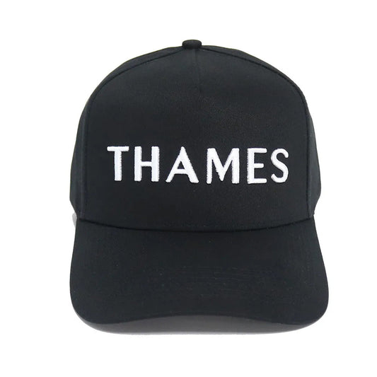 【即日配送】3Dロゴキャップ ブラック ユニセックス Thames