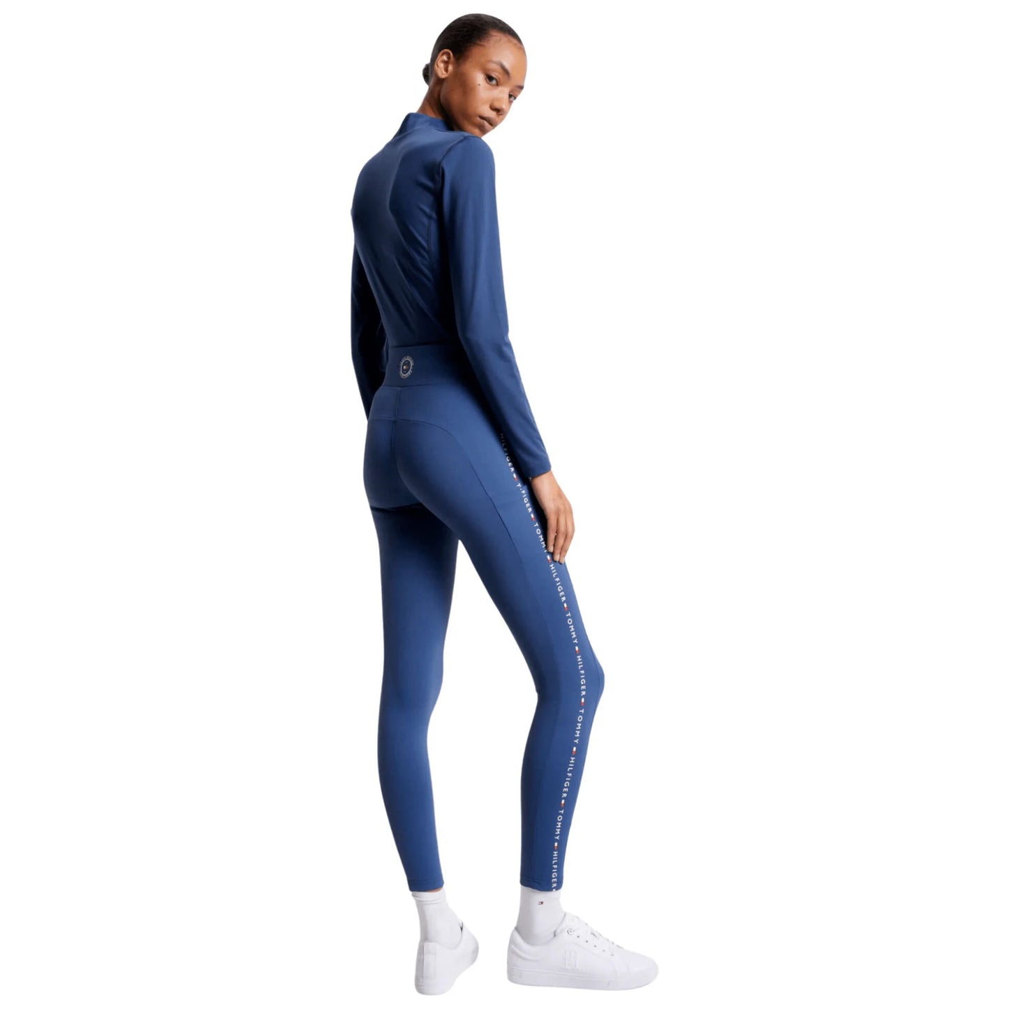 乗馬用レギンス フルグリップ レディース Tommy Hilfiger Equestrian ネイビー