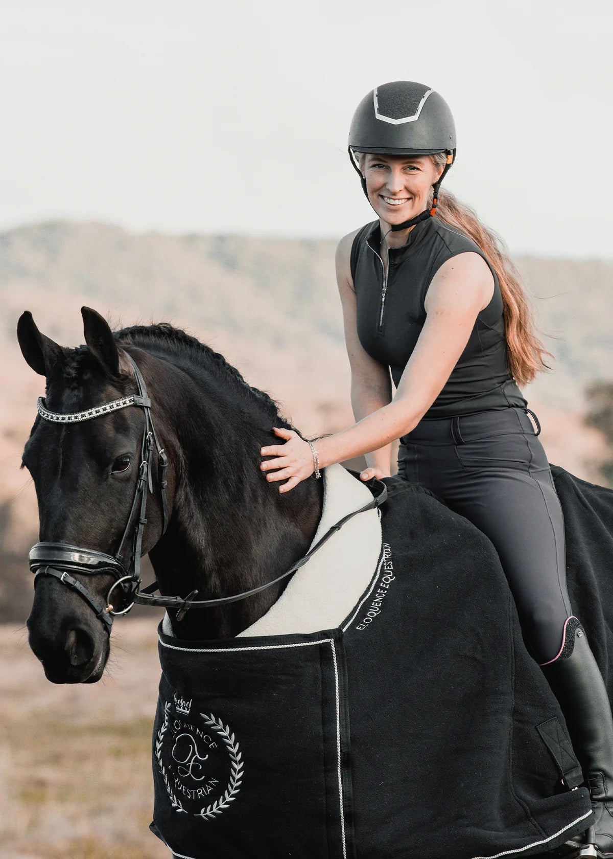 ストレッチノースリーブトップス レディース Eloquence Equestrian