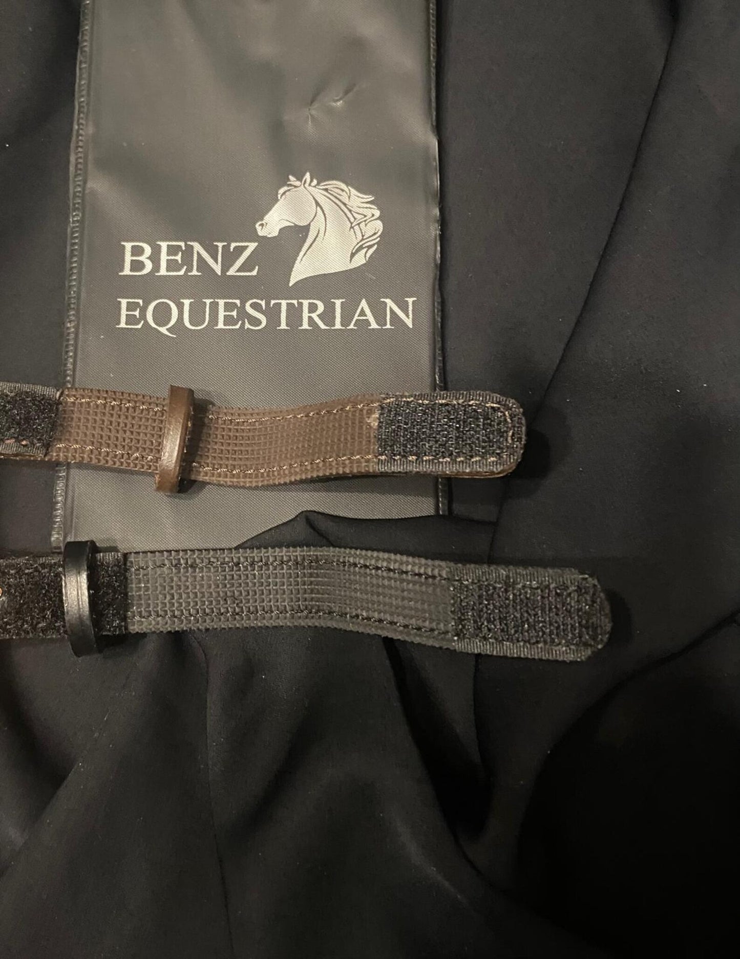スワロフスキーメガブリング額革 シルバー Benz Equestrian