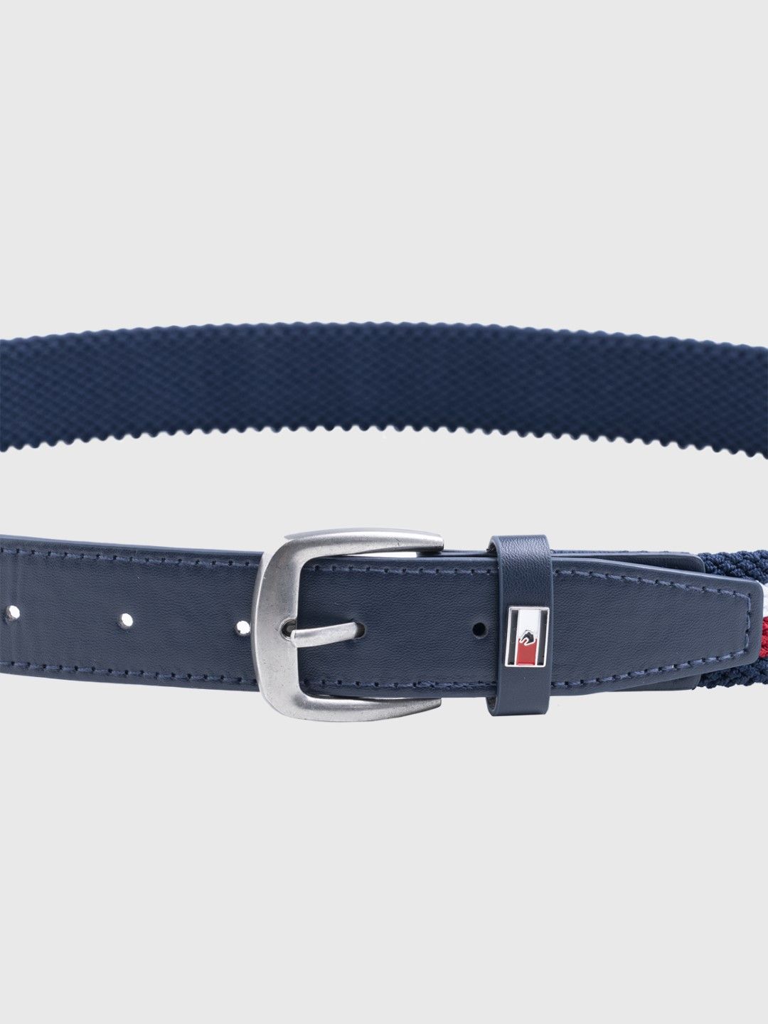 ストレッチ乗馬用ベルト トリコロール ユニセックス Tommy Hilfiger Equestrian