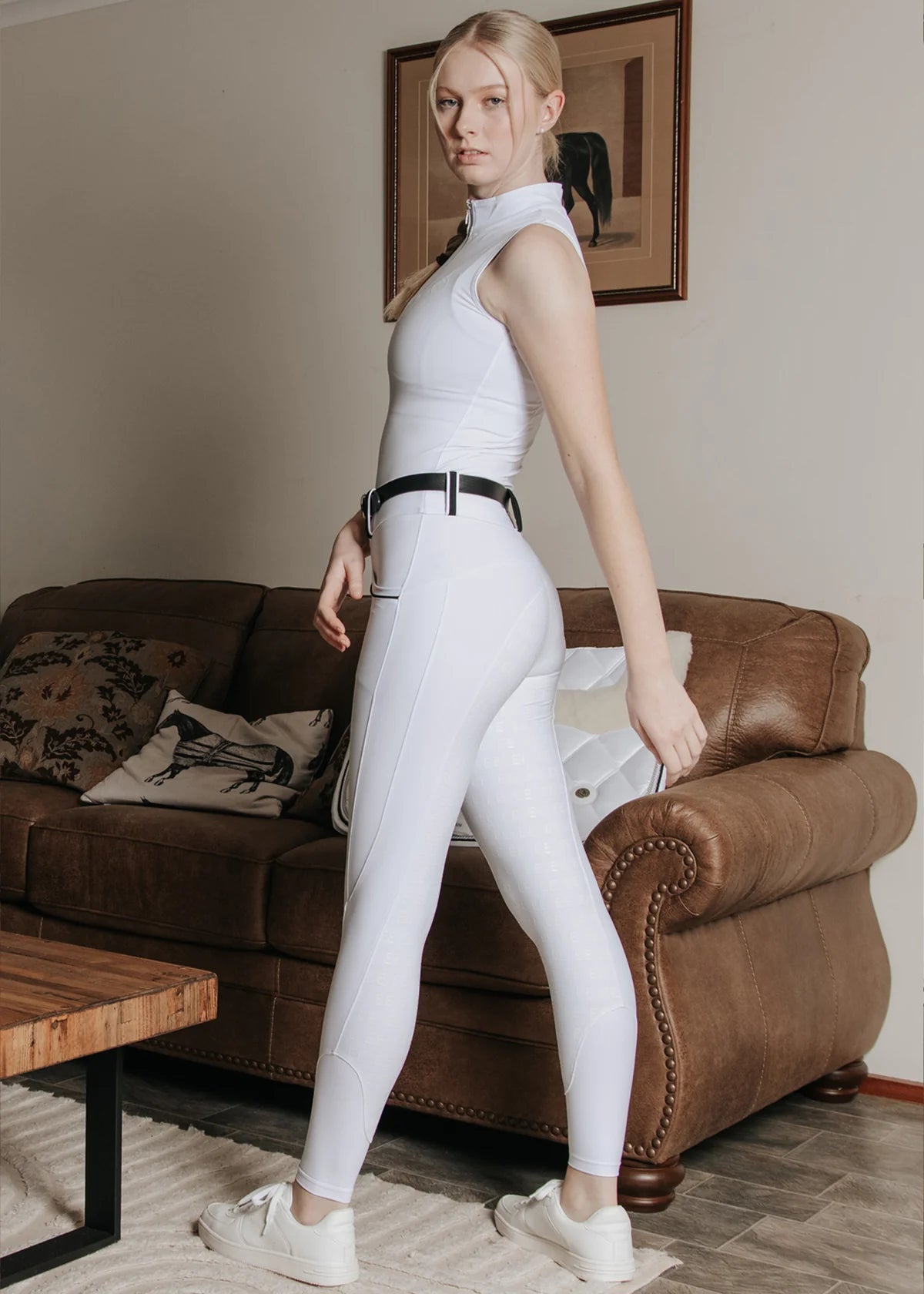 ストレッチノースリーブトップス レディース Eloquence Equestrian