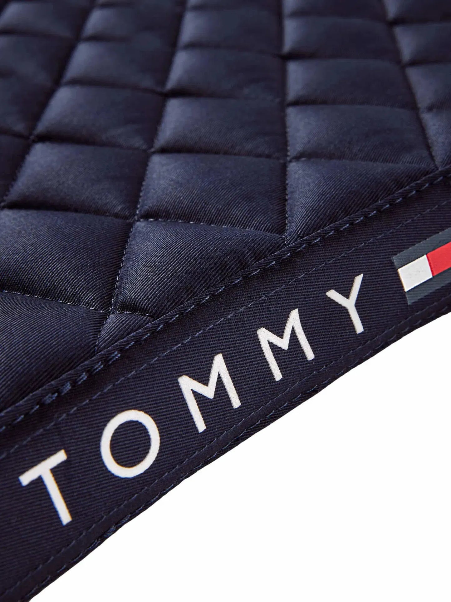 Tommy Hillfiger Equestrian Waffle Quilted Jumping Bib Navy/Rouge