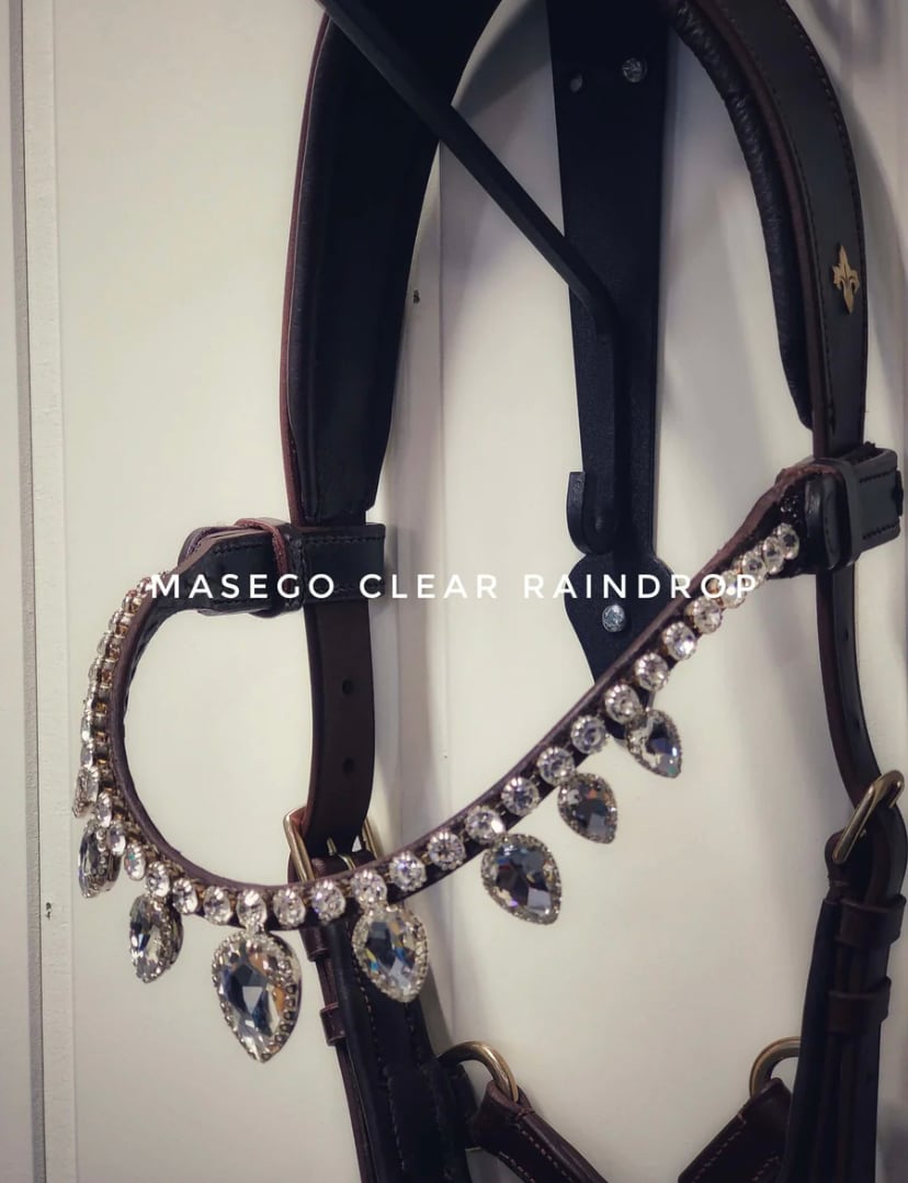 クリスタルレインドロップ額革 スワロフスキー Masego