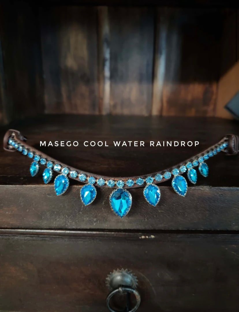 クリスタルレインドロップ額革 スワロフスキー Masego