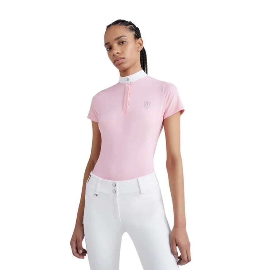 Fresh Air Competition Shirt Rhinestone Women's Tommy Hilfiger Equestrian Show Shirt